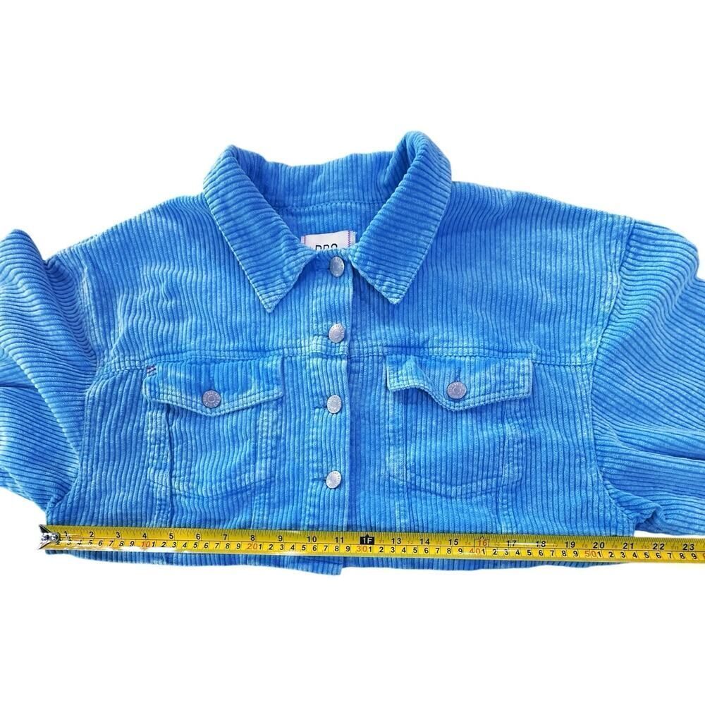 Urban Outfitters BDG blue corduroy cropped jacket L - Picture 11 of 16